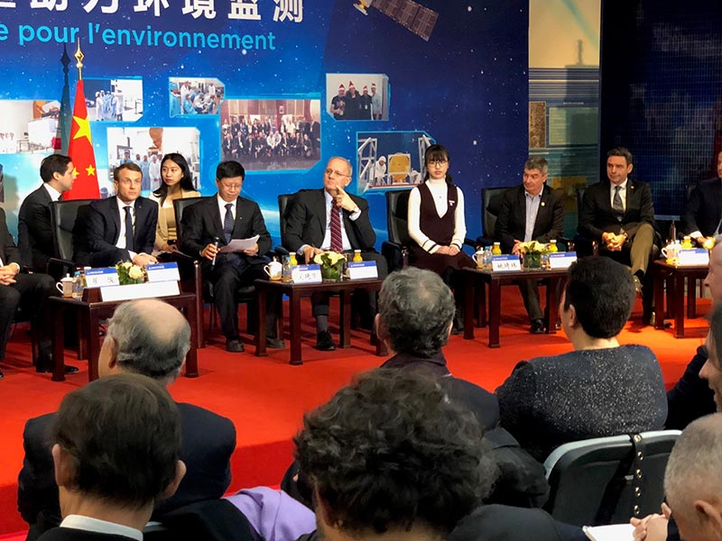Environnement S.A, part of president Macron's delegation to China