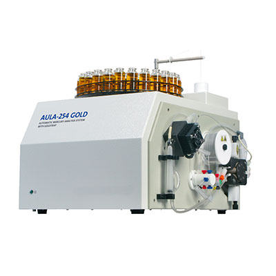 Automatic mercury analyzer for the laboratory