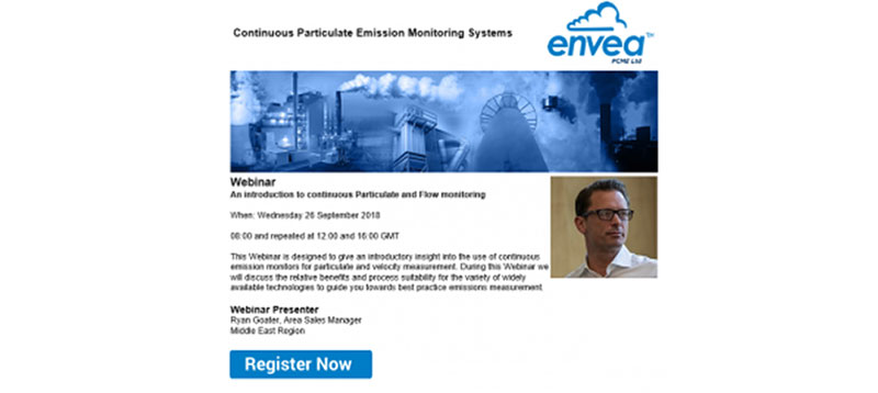 Webinar: An introduction to continuous Particulate and Flow monitoring